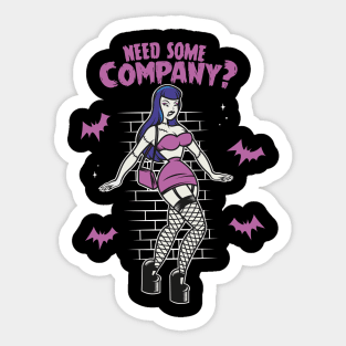 Frankenhooker Classic Need Some Company Shirt Sticker